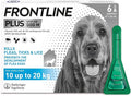 Frontline Plus Spot-On Dog 10-20kg (6 Pipettes)