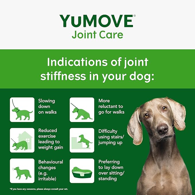YuMOVE Adult Dog Joint Supplement – 300 Tablets | Hip & Joint Care for Dogs Age 6–8