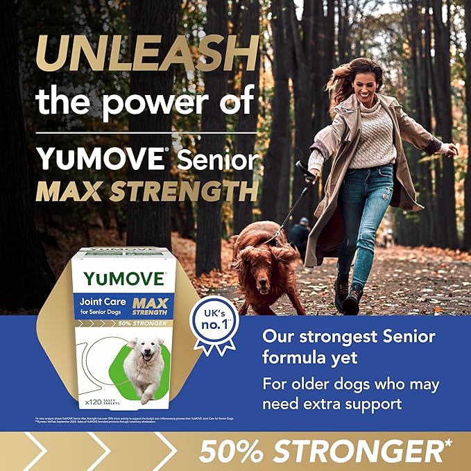 YuMOVE senior dog hip and joint supplement tablets